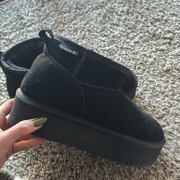 Bearpaw- Size 10 - Mini Platform Boot - Picture 1 of 4